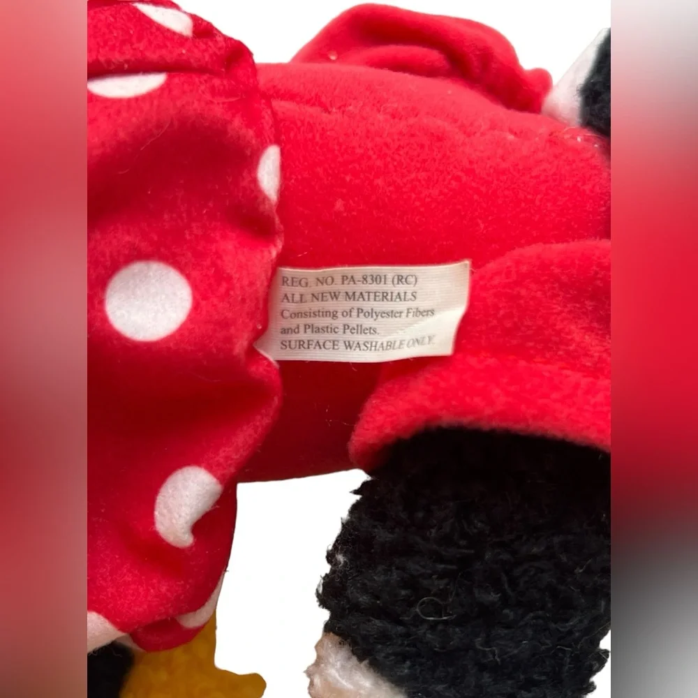 Minnie Mouse Vintage 1999 Mattel Disney Disneyland Plush Stuffed‎ Doll Toy